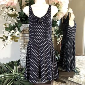 Prince & Fox Navy & White Mini Dress